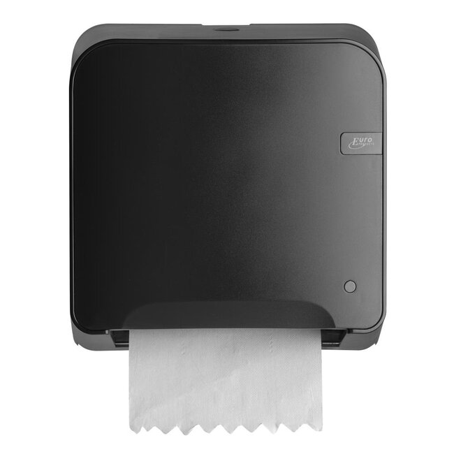 Dispenser Euro Black Quartz mini matic XL handdoekautomaat - type autocut
