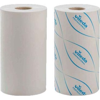 Vileda Microvezeldoek Vileda MicronSolo roll wit/blauw (4x rol van 180 vellen) Vileda Microvezeldoek Vileda MicronSolo roll wit/blauw (4x rol van 180 vellen)