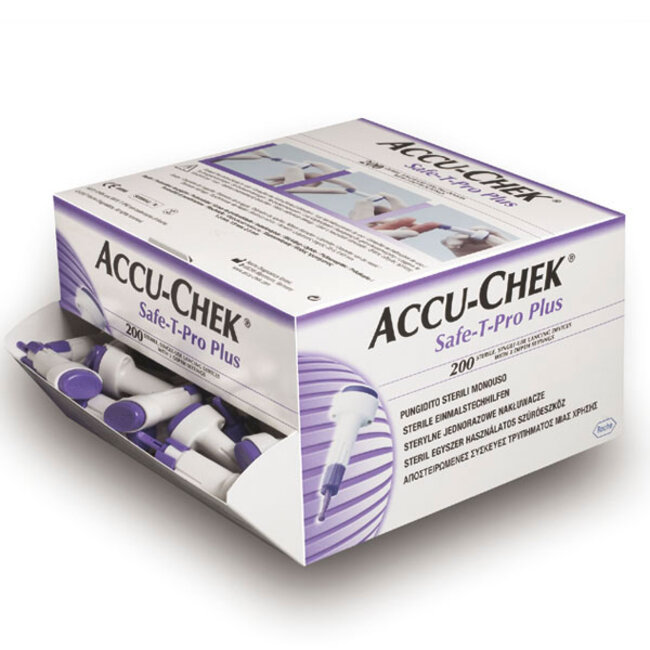 Accu-Chek Safe-T Pro Plus Prikpen (200 stuks)