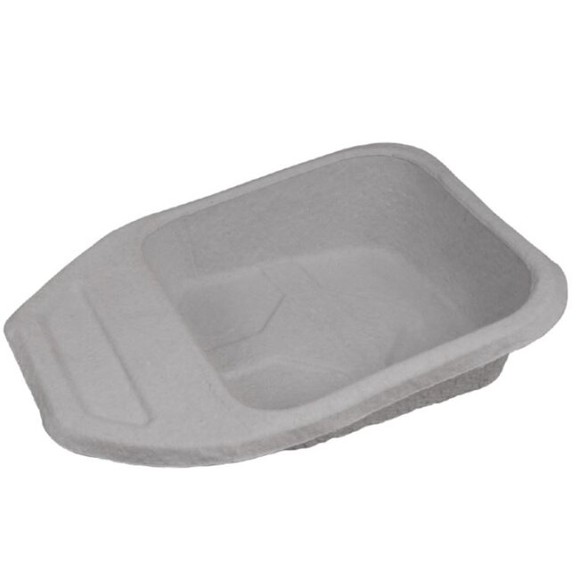 Disposable maxi slipper pan 2L (100 stuks)