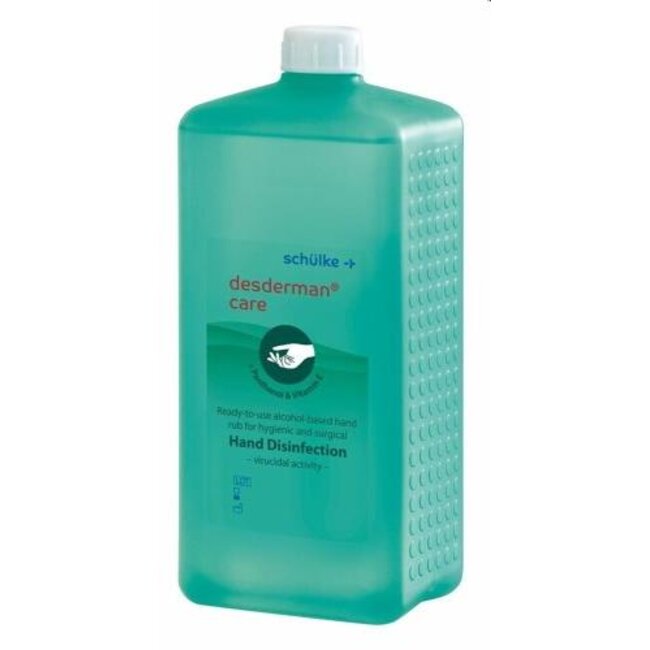 Schülke Desderman Care handdesinfectiemiddel eurofles 1 L