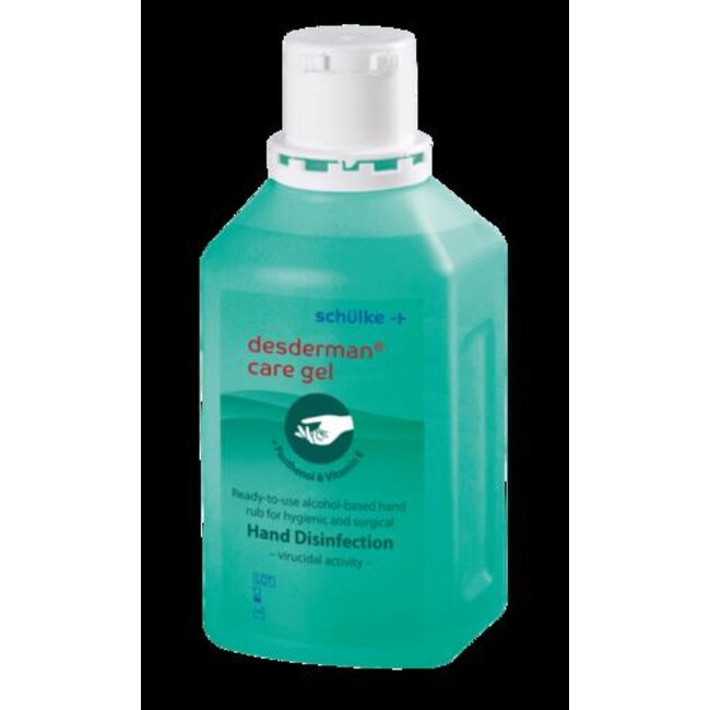 Desderman Schülke Desderman Care Gel handdesinfectiemiddel fles 1 L (10 stuks)