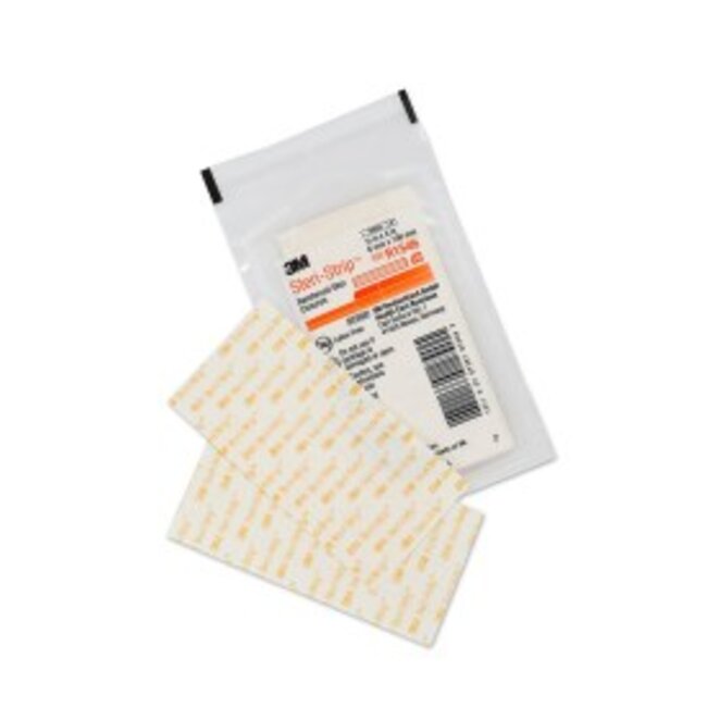 3M™ Steri-Strip™ Wondsluitsysteem 6 mm x 100 mm 6 stuks per strip (1 stuk)