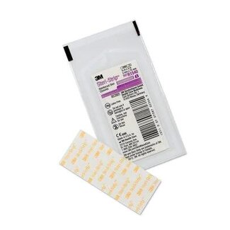 3M 3M Steri-Strip Wondsluitingen 3 mm x 75 mm, 5 stuks per envelop (50x5 strips) 3M 3M Steri-Strip Wondsluitingen 3 mm x 75 mm, 5 stuks per envelop (50x5 strips)
