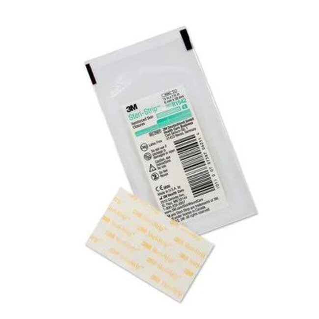 3M™ Steri-Strip™ Wondsluitingen 6 mm x 38 mm 6 stuks per strip (50 stuks)