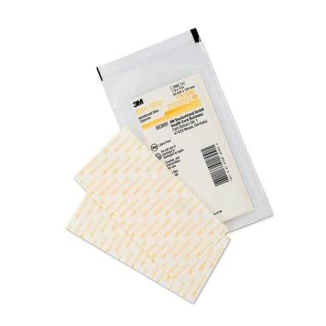 3M™ Steri-Strip™ Wondsluitingen, 1548, 25 mm x 125 mm 4 stuks per strip (25 stuks)