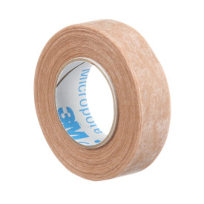 3M™ Micropore™ Chirurgische Hechtpleister 1.25 cm x 9.1 m (24 stuks)