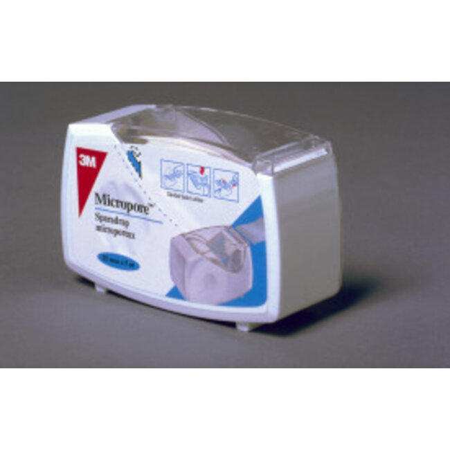 3M™ Micropore™ Chirurgische Hechtpleister 2.5 cm x 9.1 m (12 stuks)