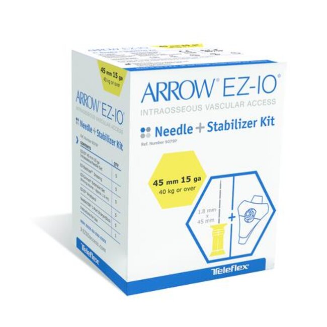 Arrow EZ-IO® Infusienaald 45mm >40 kg (5 stuks)