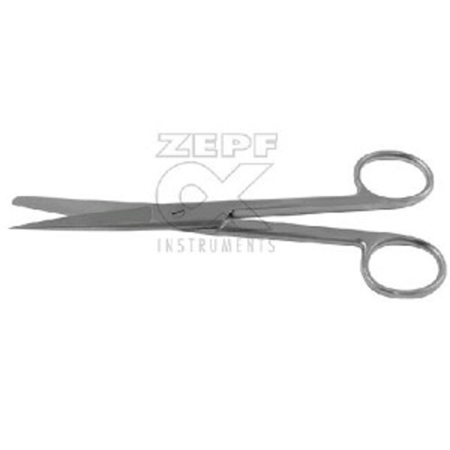 Zepf chirurgische schaar sp/st recht 14,5cm