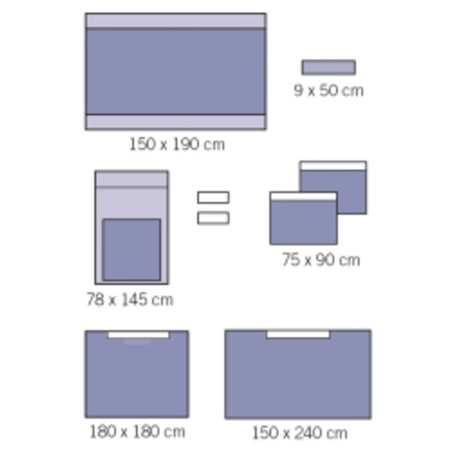 Evercare universeelset met mayosloop basis (12 stuks)