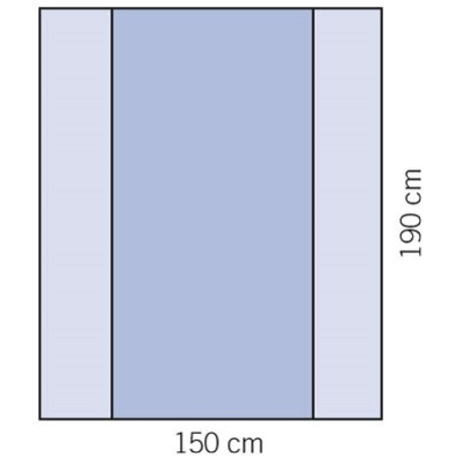 Evercare instrumentenveld 150x190cm (15 stuks)