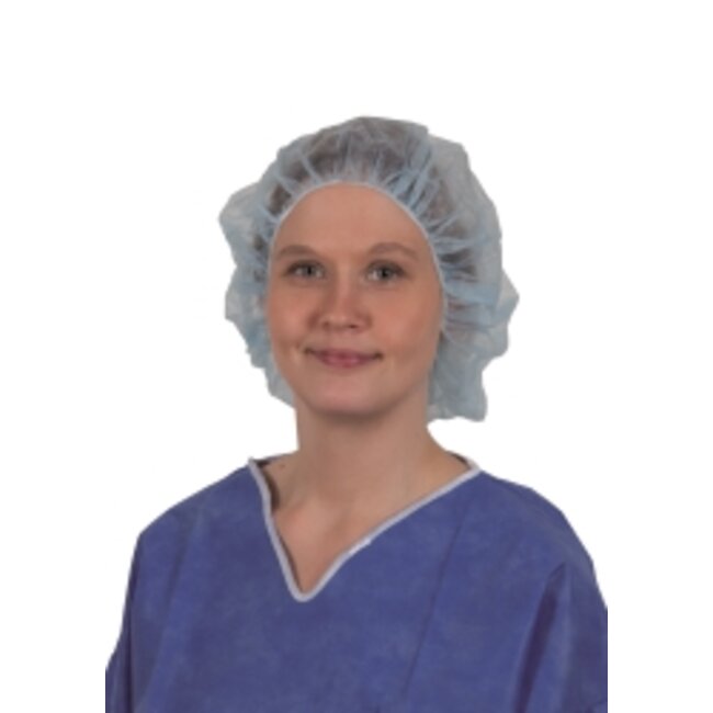 Evercare operatiemuts Rondo blauw maat L (150 stuks)