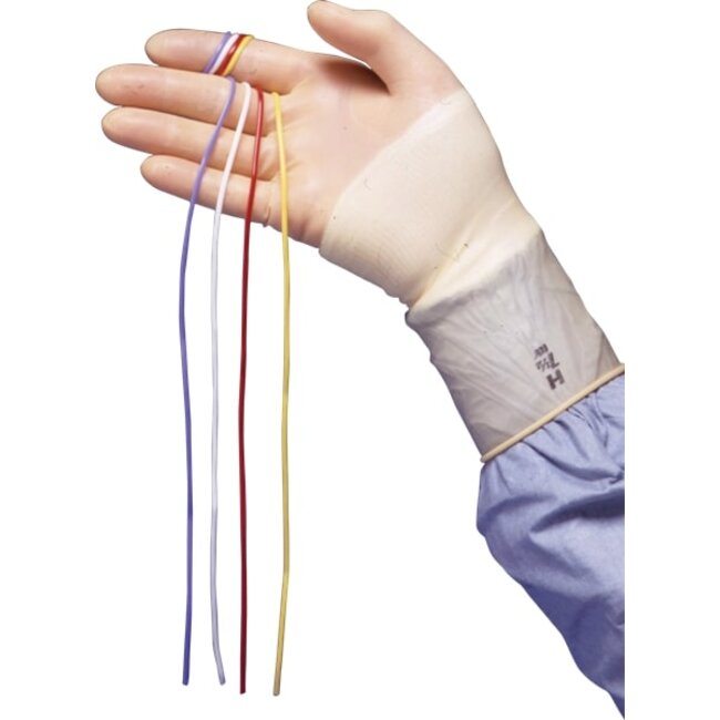 DeRoyal Vessel loops maxi wit per 2 stuks op een kaartje (50x2 Stuks)