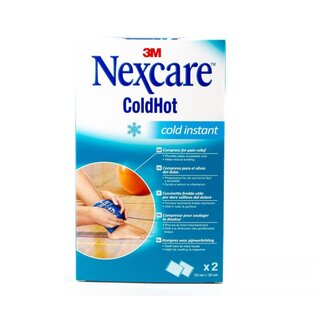 Nexcare 3M Nexcare ColdHot Instant Cold pack, 150 x 180 mm, 2 per verpakking Nexcare 3M Nexcare ColdHot Instant Cold pack, 150 x 180 mm, 2 per verpakking