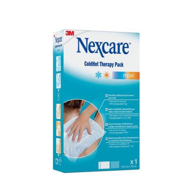 3M Nexcare ColdHot Maxi Blauw gelpak in bulk 300 mm x 195 mm (10 stuks)