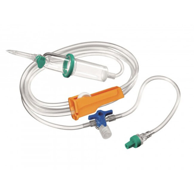 B.Braun Intrafix Safeset infuussysteem met 3-wegkraan (100 stuks)