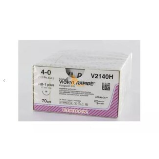 Vicryl Vicryl Rapide 4-0; 75cm ongekleurd FS-2 (36 stuks) Vicryl Vicryl Rapide 4-0; 75cm ongekleurd FS-2 (36 stuks)