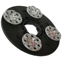 Diamond wheel washer 4x125mm (complete incl. Adapter)
