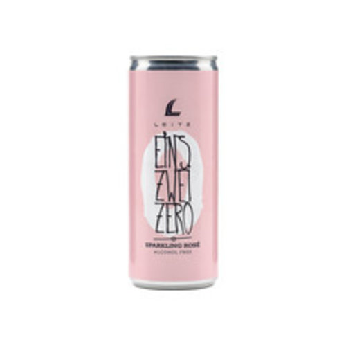 Leitz Leitz Eins-Zwei-Zero Sparkling Rosé (blikje 25 cl) Leitz Leitz Eins-Zwei-Zero Sparkling Rosé (blikje 25 cl)