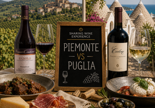 NOORD VERSUS ZUID ITALIË: PIËMONTE & PUGLIA
