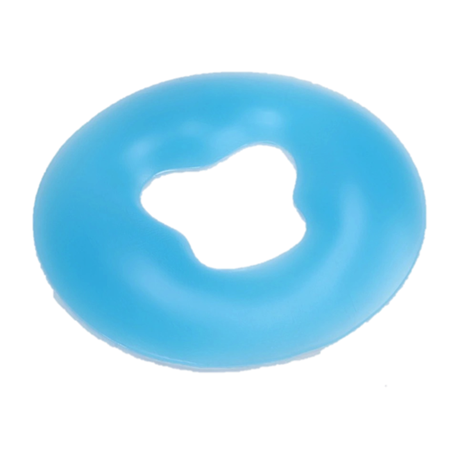 Gel Facial Cushion silicone blue round