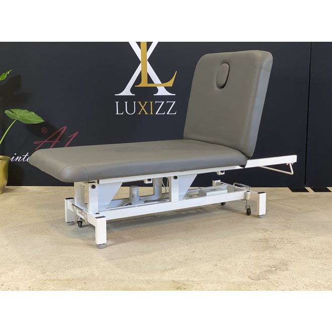 Hilow Grande elektrische Massageliege Anthrazit 80 cm