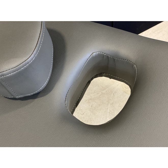 Hilow Grande electric massage couch '' Anthracite '' 80 cm