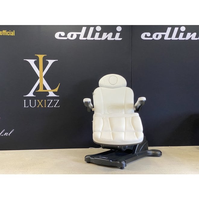 Behandelstoel Collini Hi-Line Turn + verwarming 4  motorig  Black/White edition