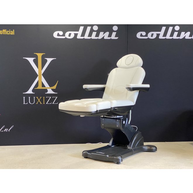 Treatment chair Hi-Line Turn + heating 4 motor Black/White edition