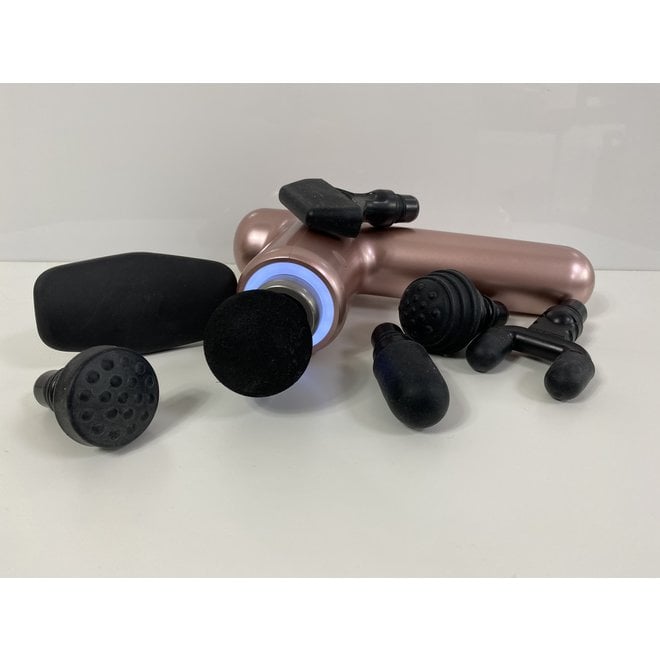 Massage Gun met led verlichte ring en 4 standen