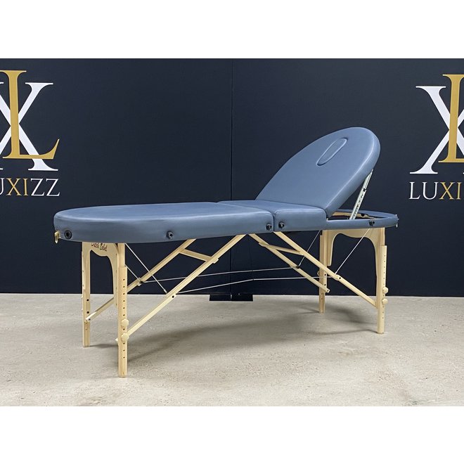 Massageliege Bestwood Oval de luxe achatblau