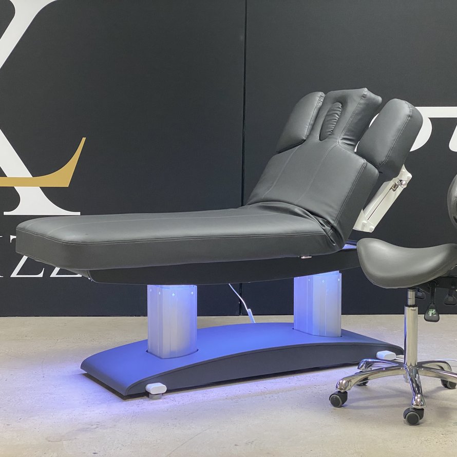 Massageliege schwarz