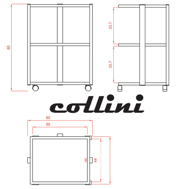 Work trolley Collini de Luxe