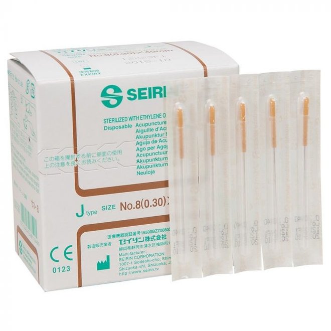 Seirin J-Type 0.25 x 30mm | Dry Needle needles