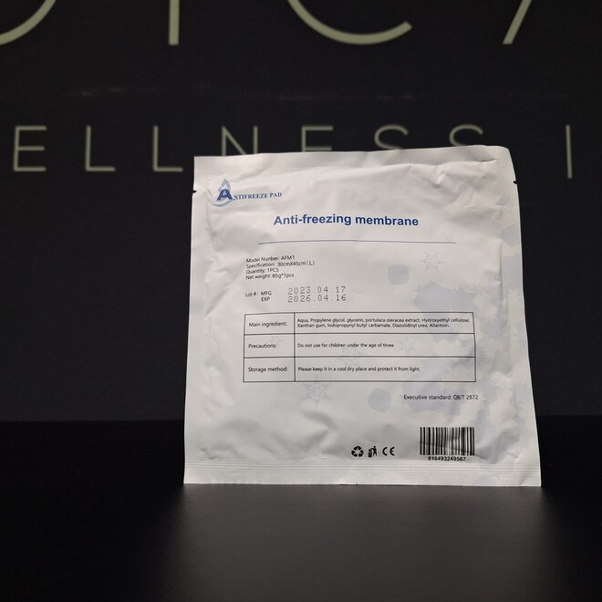 Antifreeze wipes for Cryolipolysis and (antifreeze pads) 30cm x 45 cm