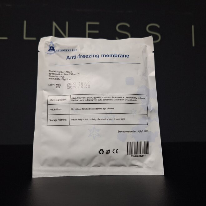 Antifreeze wipes for Cryolipolysis and (antifreeze pads) 30cm x 45 cm