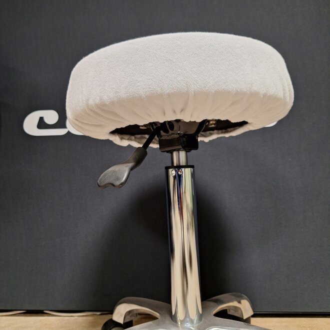 Terry cloth cover stool