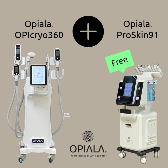 Cryolipolyse afslanking machine OPIcryo360 Vetbevriezing