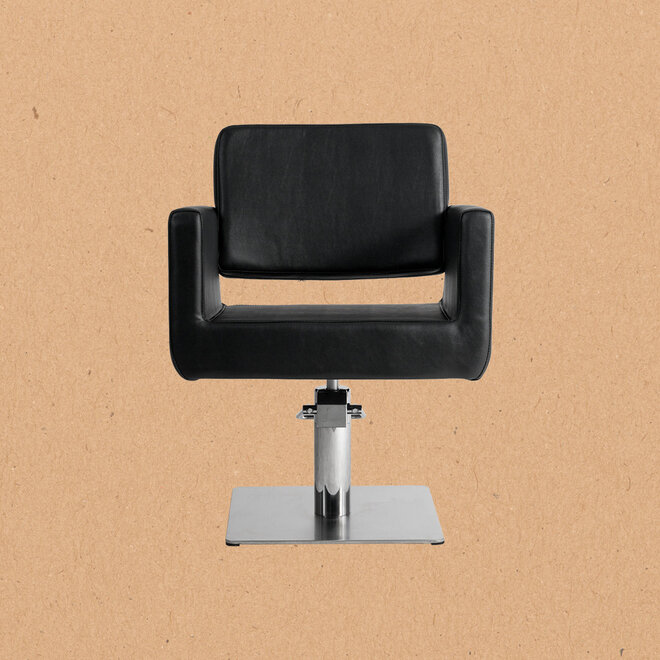 CHIC Q Kappersstoel / styling stoel voor iedere kapsalon in hoogte verstelbaar!