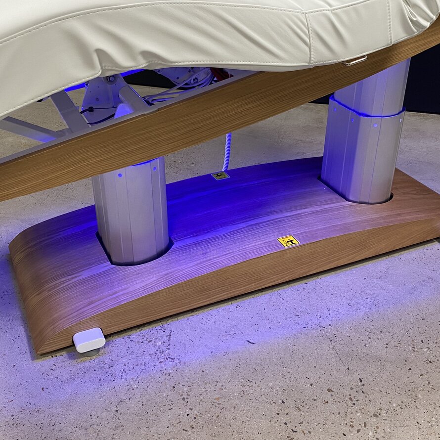 Wellnessbed with LED lighting