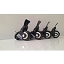 Set wielen behandelstoel á 4 stuks