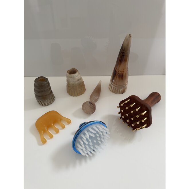 Complete HeadSpa Comb Set – 7-piece | For Japanese headspa