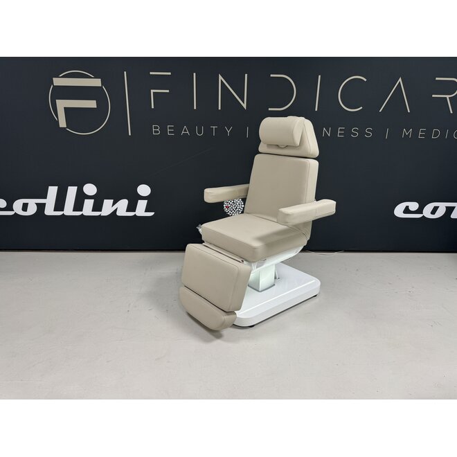 Collini Velora BS1 Elektrischer Behandlungsstuhl – luxuriöser, ergonomischer Behandlungsstuhl mit mehreren Einstellmöglichkeiten für optimalen Komfort und Effizienz