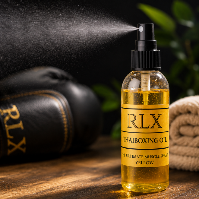 Thai boxing oil Yellow 100 ml The Ultimate Muscle Spray