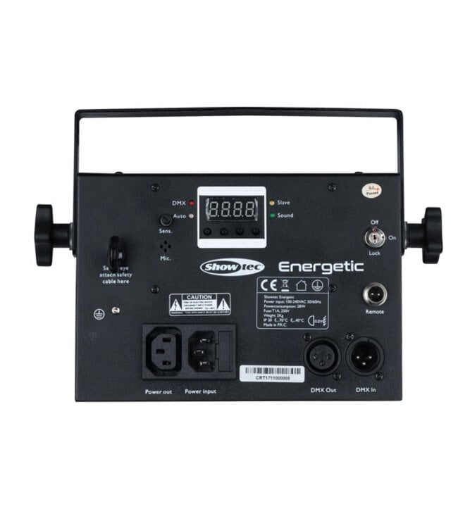 Showtec Energetic derby effect met led strobes