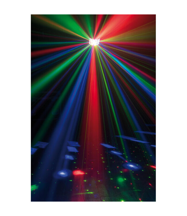 Showtec Energetic derby effect met led strobes