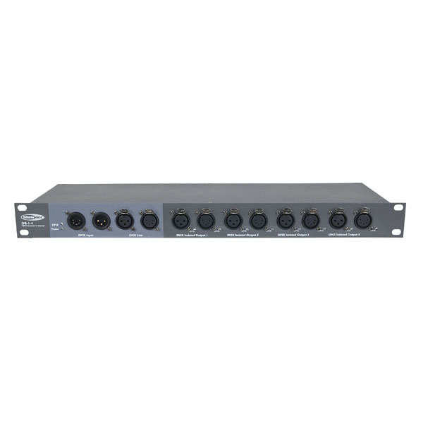 Showtec DB-1-4 4-kanaals DMX Booster