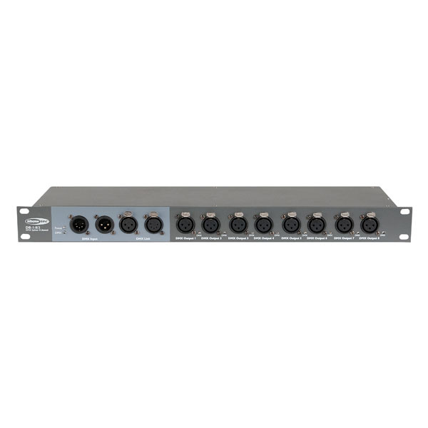 Showtec DB-1-8 8-kanaals DMX-booster