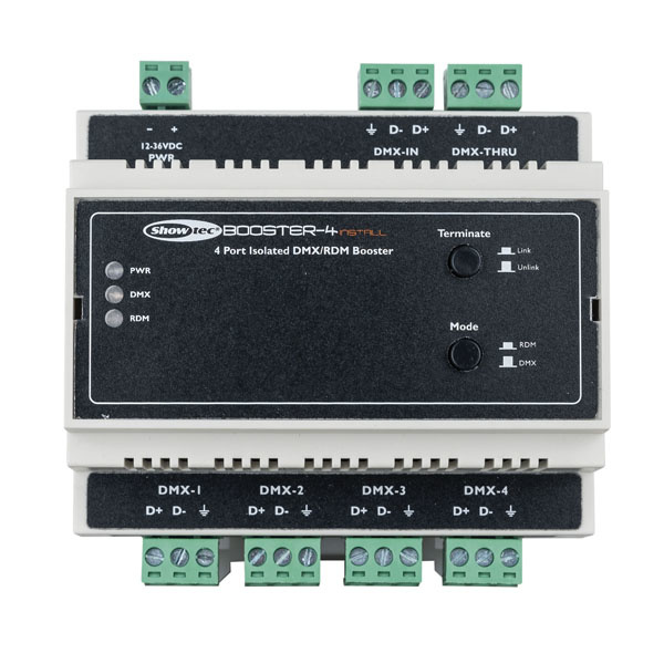 Showtec Showtec Booster-4 Install